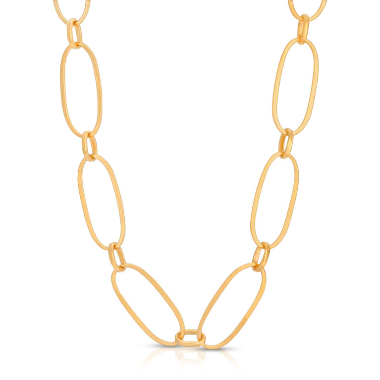Oval Link Chain Necklace